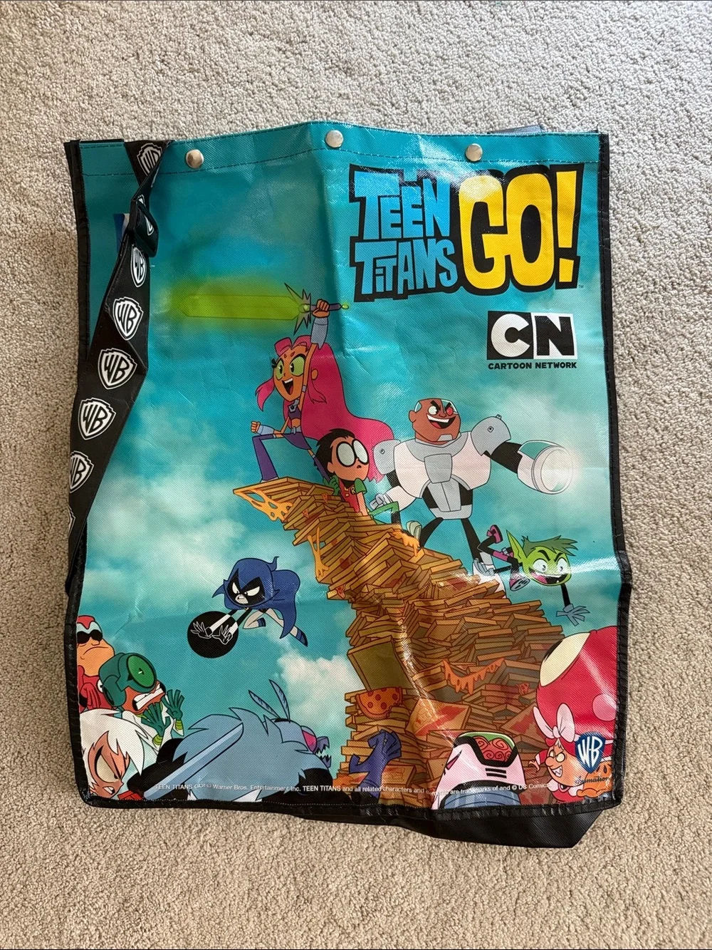 2015 San Diego Comic Con Tote Bag - Blue & Black